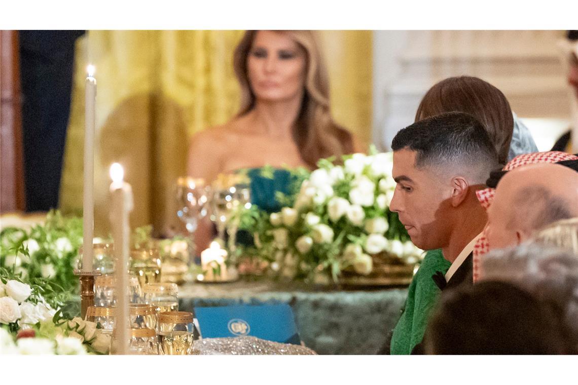 Cristiano Ronaldo bei seinem Besuch im Weißen Haus.