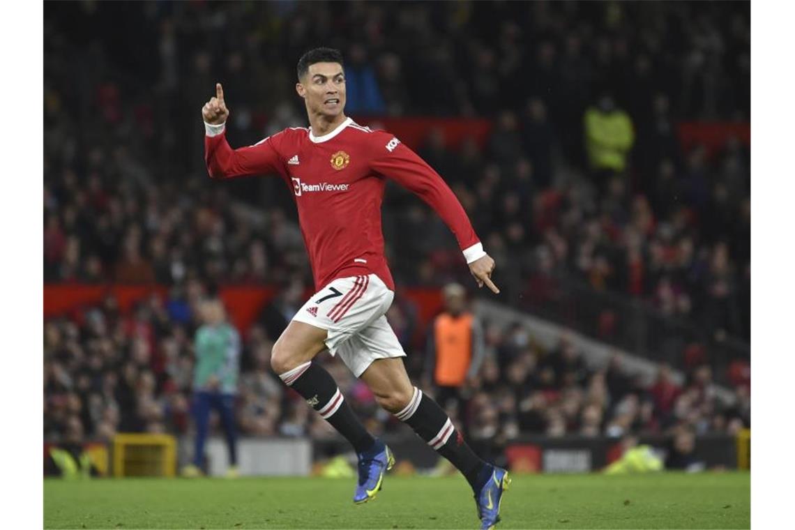 Nach Sieg zum Jahresabschluss: Rangnick-Lob für Ronaldo Cristiano Ronaldo führte Manchester United zum Sieg. Foto: Rui Vieira/AP/dpa