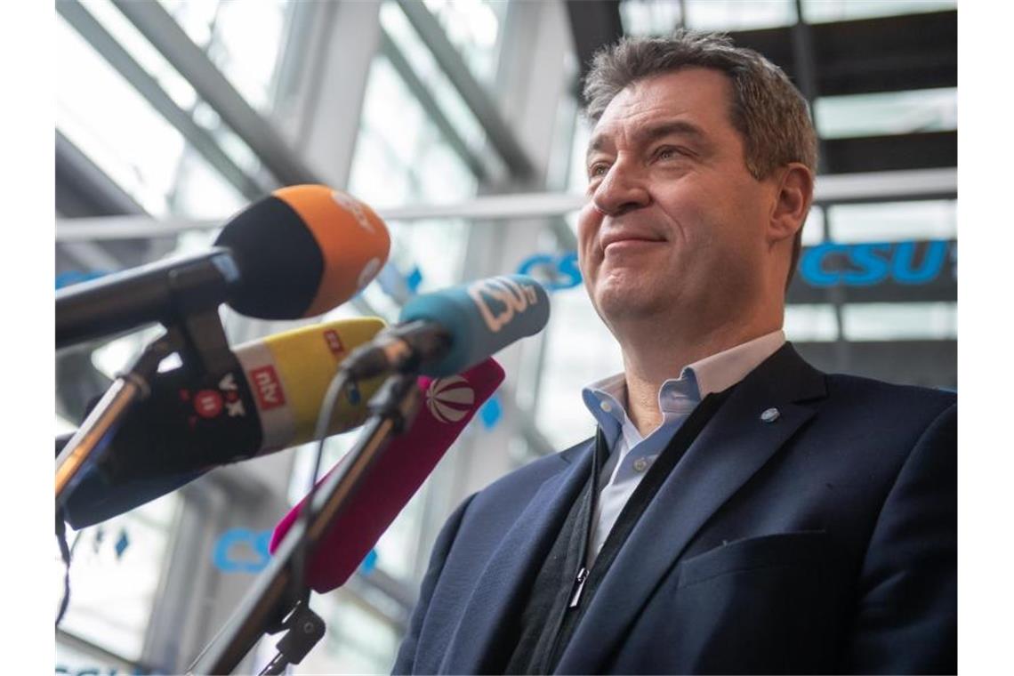 CSU-Chef Markus Söder fordert eine Senkung der Unternehmenssteuern. Foto: Peter Kneffel/dpa