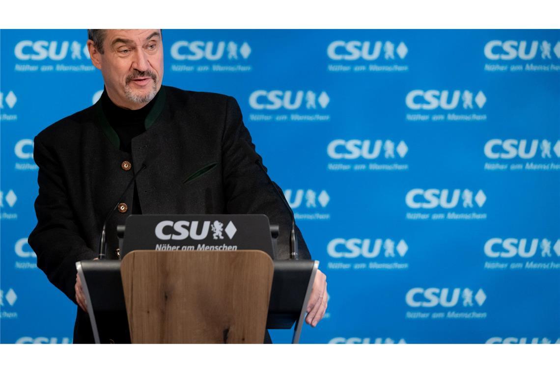 CSU-Chef Markus Söder stemmt sich gegen Beamte in der Rentenversicherung.