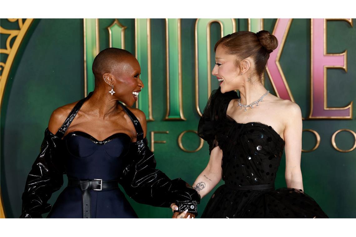 Cynthia Erivo kommt ihrem Co-Star Ariana Grande bei einem Vorfall zur Hilfe. (Archivbild)