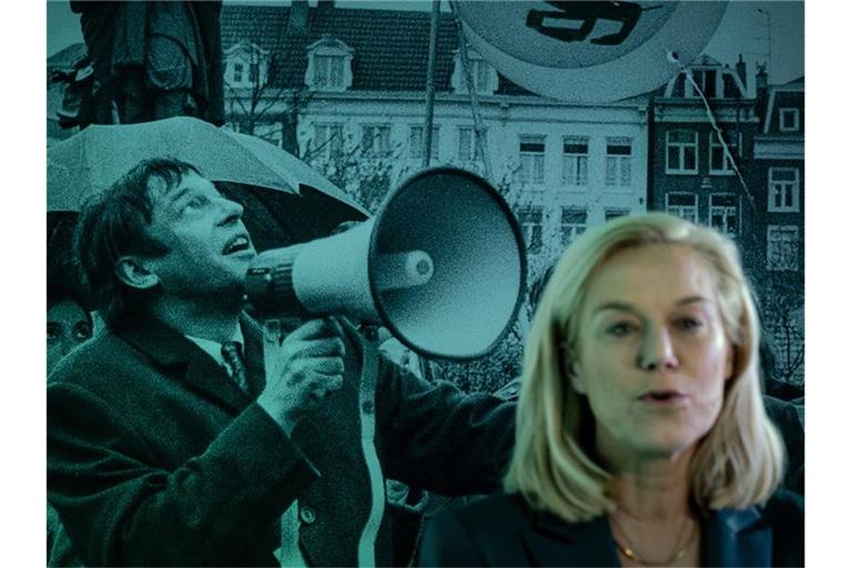 D66-Spitzenkandidatin Sigrid Kaag verwies den Rechtspopulisten Geert Wilders auf Platz 3. Foto: Koen Van Weel/ANP/dpa