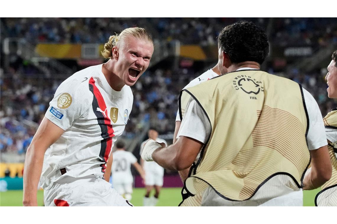 Da jubelte Erling Haaland noch nach seinem 2:2.