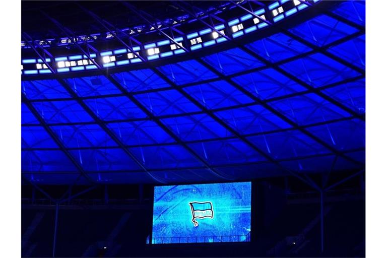Daheim wartet Hertha BSC weiter auf den ersten Sieg 2022. Foto: Sören Stache/dpa