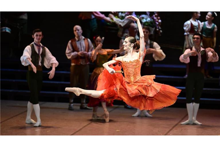 Daiana Ruiz hat Grund zur Freude: Die argentinische Tänzerin des Stuttgarter Balletts wurde zur Ersten Solistin befördert.