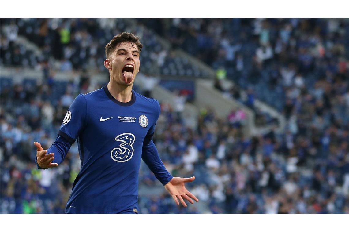 Damals für Chelsea: Schon 2021 jubelte Kai Havertz im Finale der Champions League. (Archivbild)