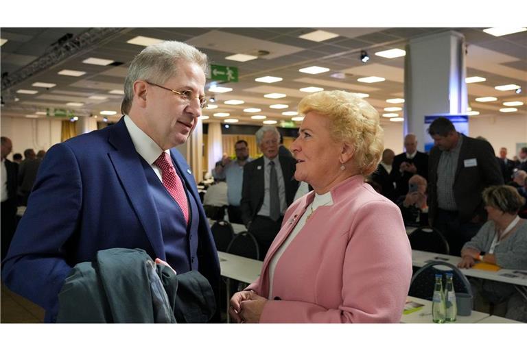 Damals noch Partner, heute erbitterte Gegner: Hans-Georg Maaßen und Sylvia Pantel. (Archivbild)
