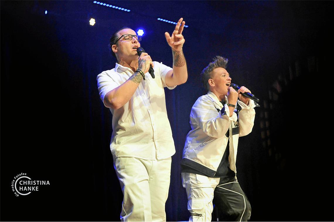 Dani Suara und Tina Schüssler treten im Kulturium in Stuttgart auf. Foto: Christina Hanke