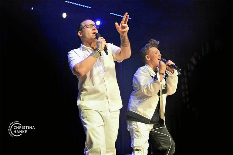 Dani Suara und Tina Schüssler treten im Kulturium in Stuttgart auf. Foto: Christina Hanke