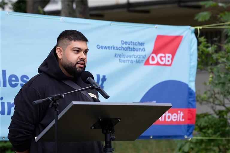 Danial Bamdadi wird bei der Kundgebung von seinen Erfahrungen erzählen. Foto: privat 