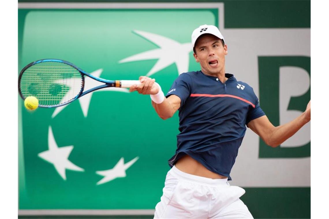 Daniel Altmaier hat bei den French Open auch Jan-Lennard Struff besiegt. Foto: Benoit Doppagne/BELGA/dpa