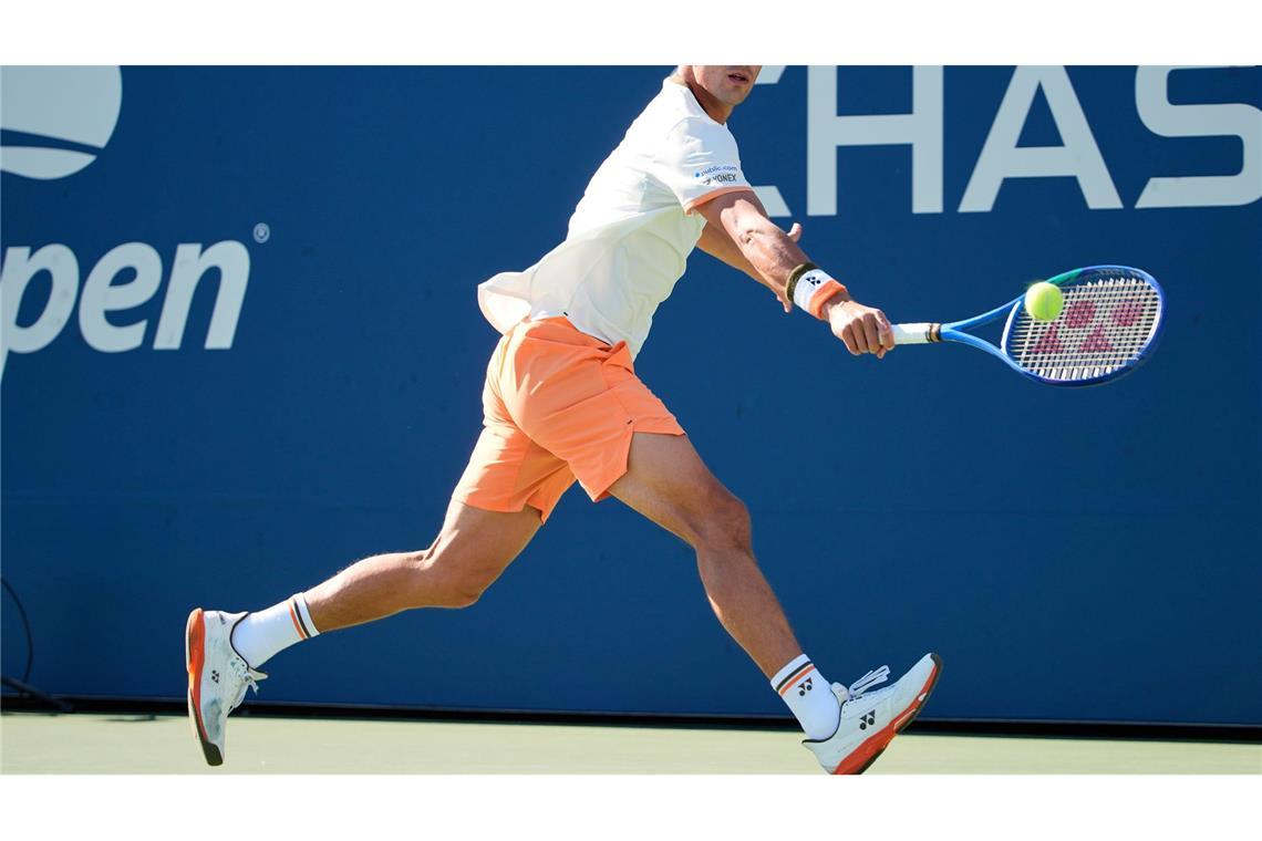 Altmaier gibt bei US Open auf - Klatsche für Siegemund Daniel Altmaier konnte seine Partie gegen Alex De Minaur nicht zu Ende spielen.