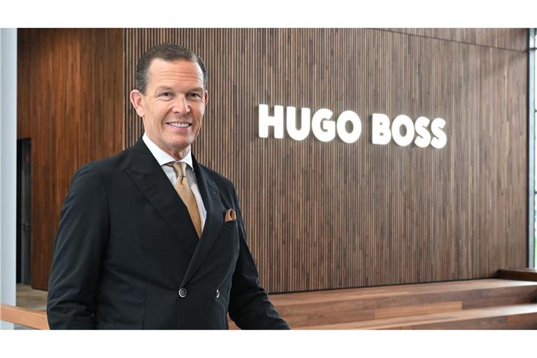 Daniel Grieder, der Vorstandsvorsitzende des Modekonzerns Hugo Boss, will, dass das Unternehmen weiter wächst.