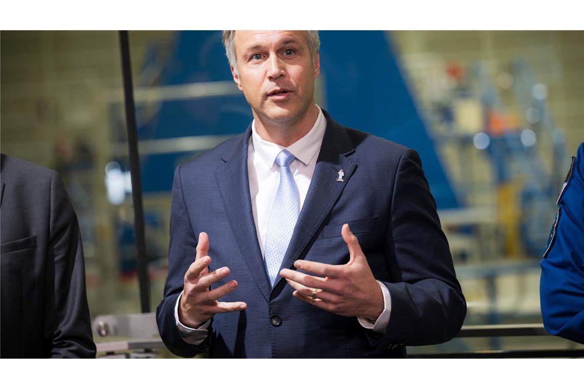 Daniel Neuenschwander, Direktor für bemannte und robotergestützte Raumfahrt bei der Esa, hat eine europäische Forschungsstation auf dem Mond im Blick. (Archivbild)