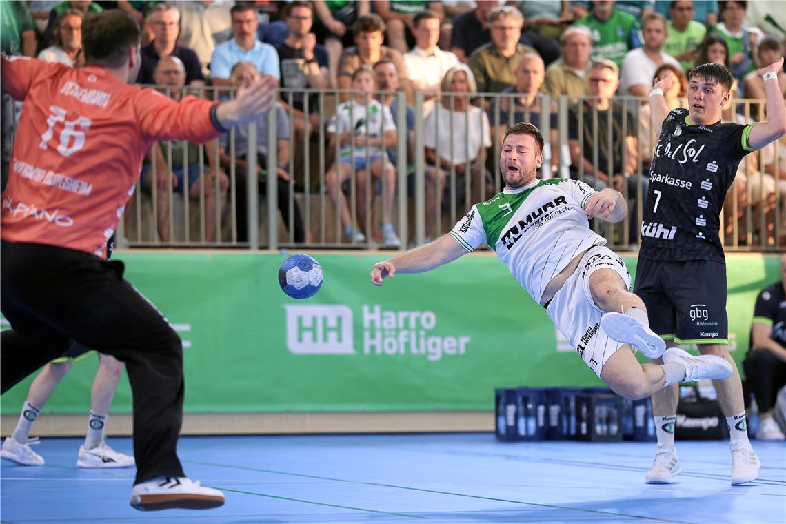 Daniel Schliedermann // Handball, Aufstiegsrunde Männer HC Oppenweiler/Backnang ...