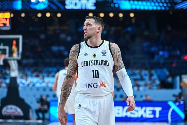Daniel Theis beim Viertelfinalspiel gegen Slowenien.