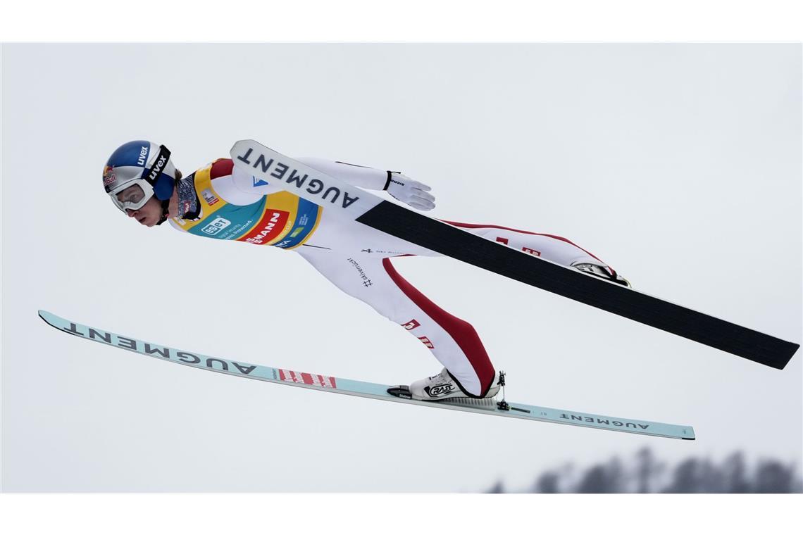 Daniel Tschofenig gewinnt Skisprung-Double Daniel Tschofenig hat den Weltcup gewonnen.
