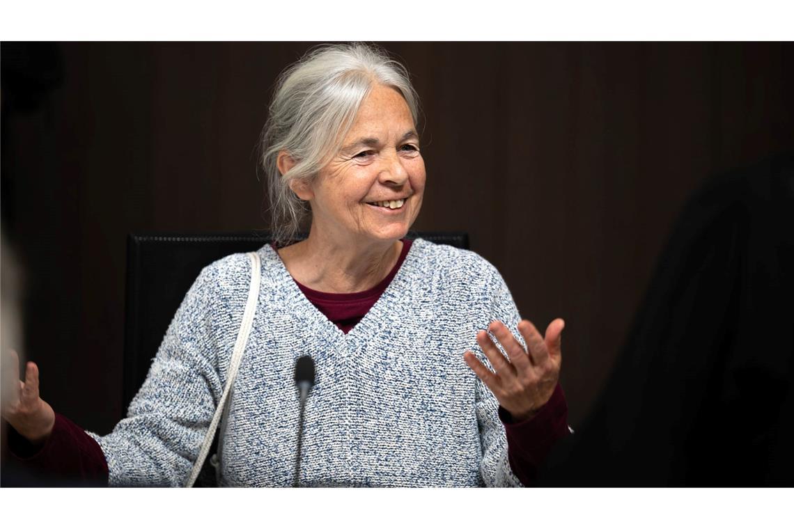 Daniela Klette kritisiert den provisorischen Gerichtssaal.