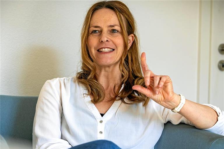 Daniela Knaup empfindet es als Kränkung, wie wenig ihre psychotherapeutische Arbeit wertgeschätzt wird. Foto: Alexander Becher