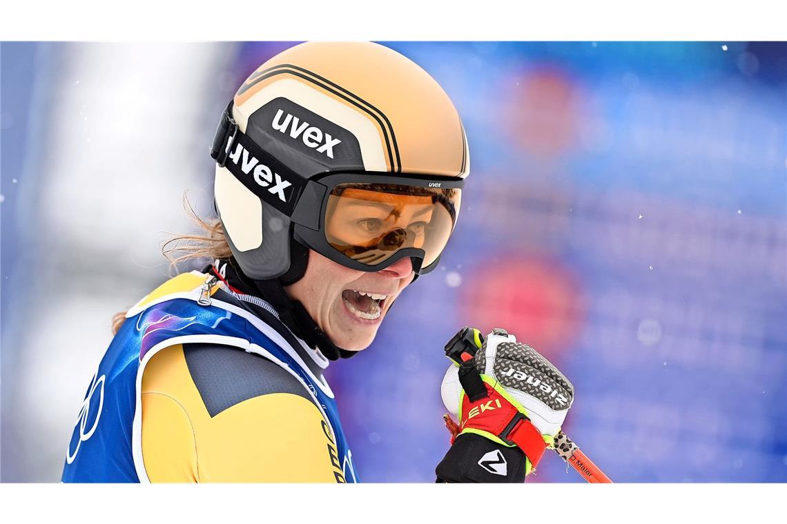 Daniela Maier hat bei den Winterspielen die Goldmedaille gewonnen.