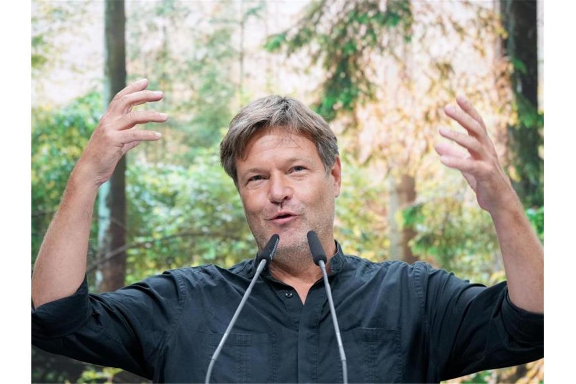 „Dann sind wir in den Koalitionsverhandlungen gescheitert“: Robert Habeck. Foto: Kay Nietfeld/dpa