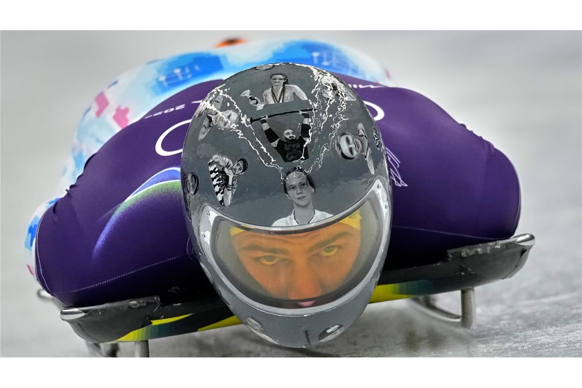 Ukrainischer Skeleton-Pilot will mit verbotenem Helm starten