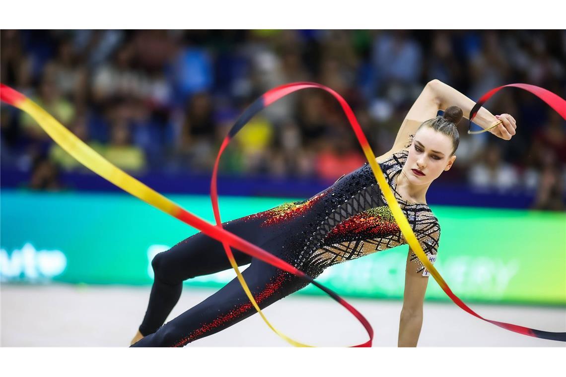 Darja Varfolomeev hat fünf WM-Titel im Visier Darja Varfolomeev bei der WM in Rio.
