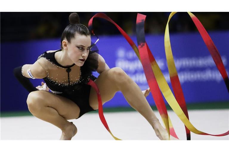 Darja Varfolomeev glänzt bei der Gymnastik-WM in Brasilien.