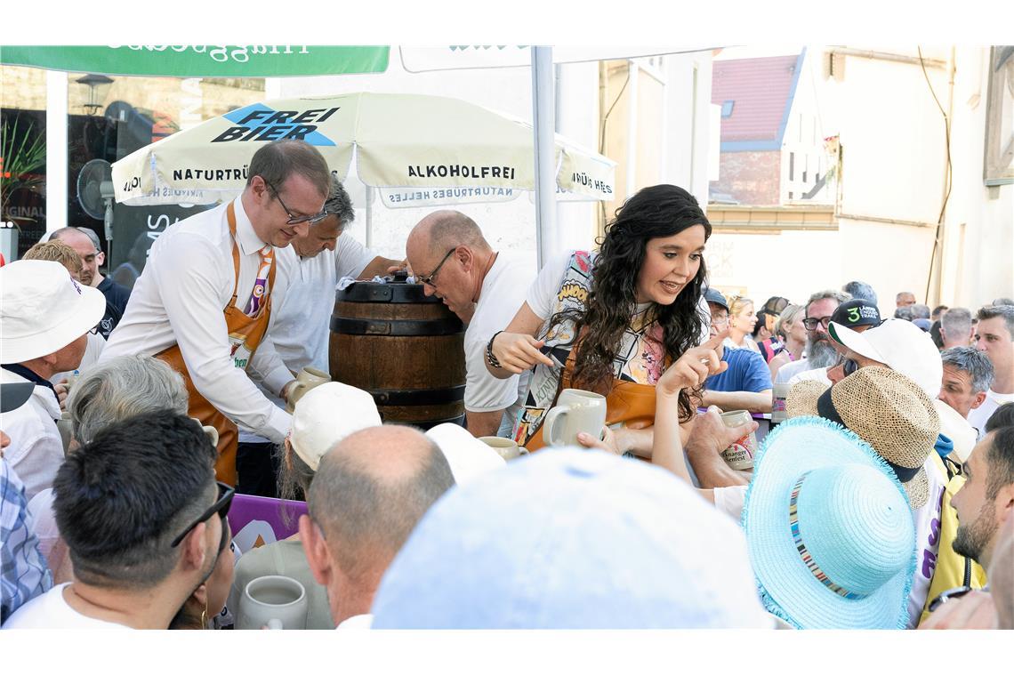 Das 54. Backnanger Straßenfest ist gestartet.