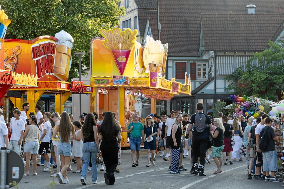 Das 54. Backnanger Straßenfest ist gestartet.
