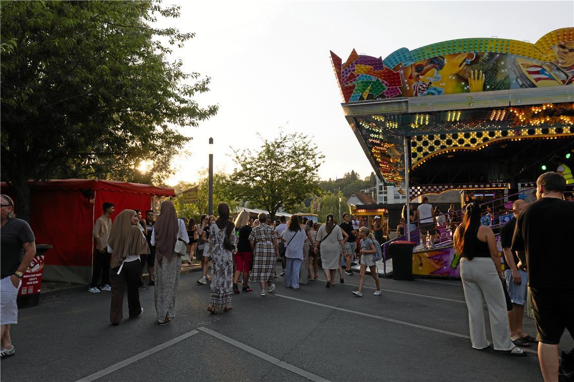 Das 54. Backnanger Straßenfest ist gestartet.