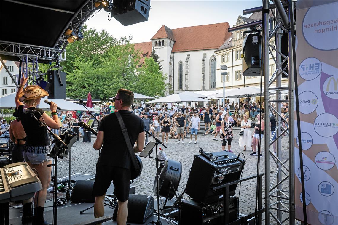 Das 54. Backnanger Straßenfest ist gestartet.