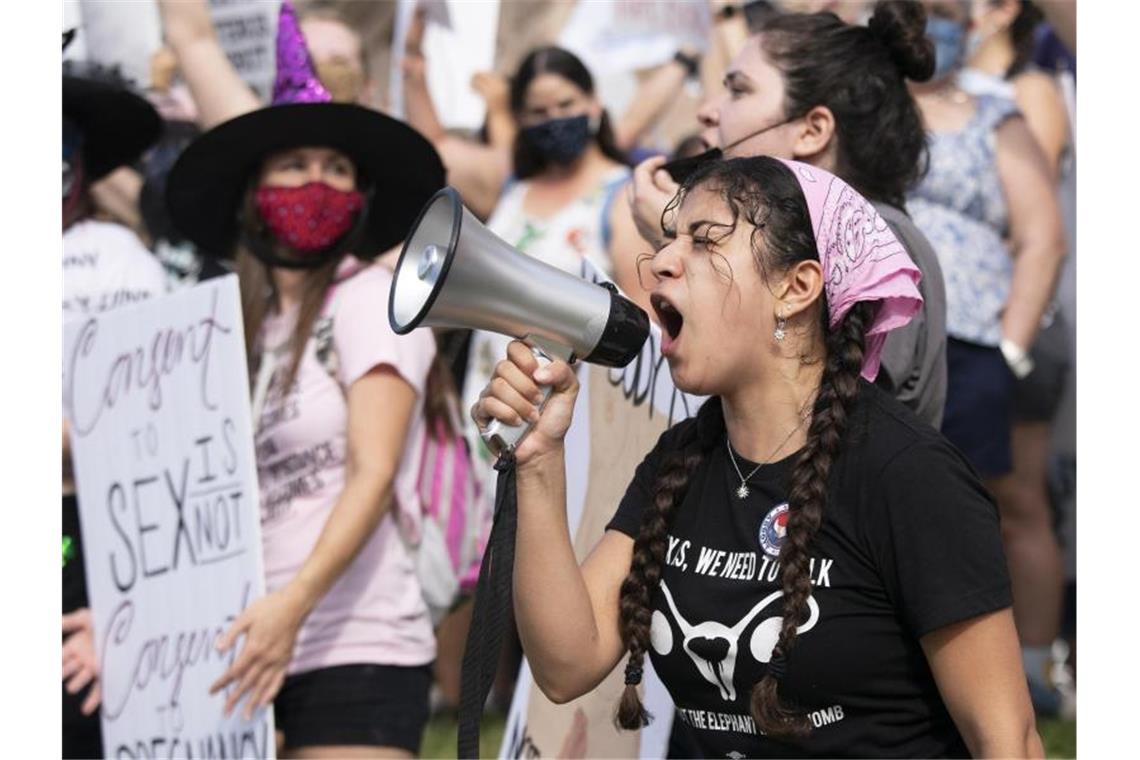 Strenges Abtreibungsgesetz in Texas wieder in Kraft Das Abtreibungsgesetz macht es zu einem Verbrechen, eine Abtreibung nach der sechsten Woche vorzunehmen. Foto: Bob Daemmrich/ZUMA Press Wire/dpa