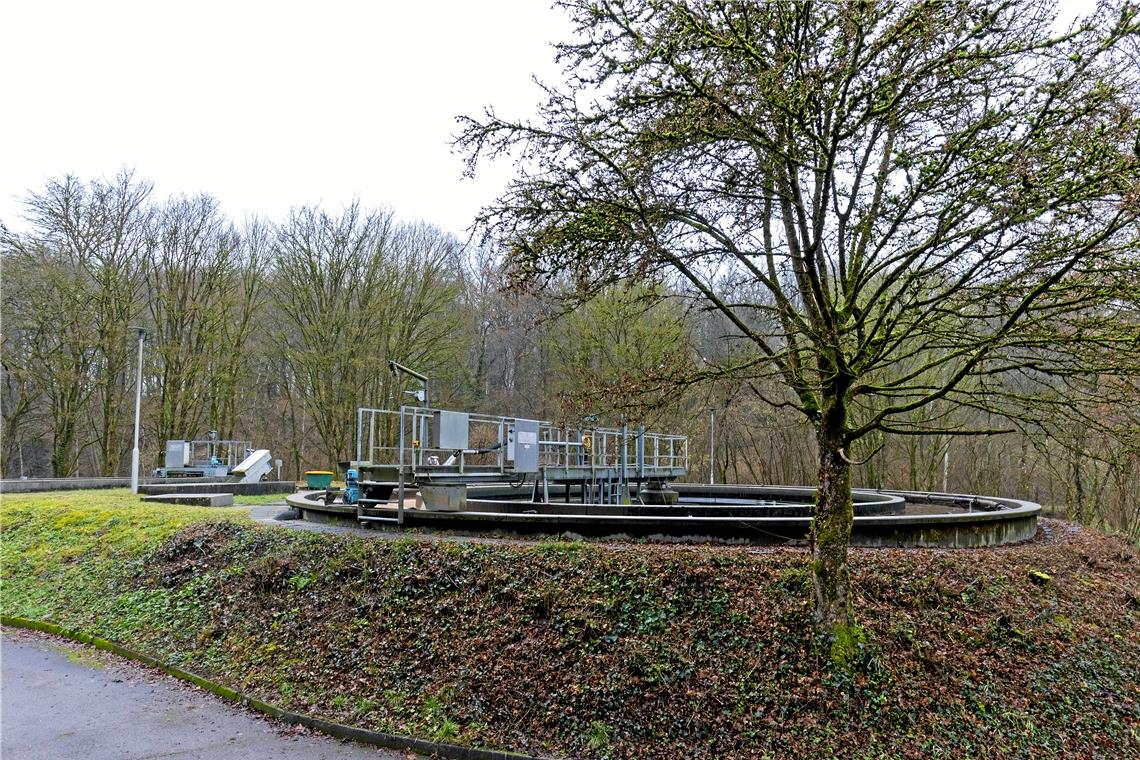 Das Abwasser aus Sachsenweiler wird momentan noch in dieser kleinen Kläranlage gereinigt. Spätestens in drei Jahren soll dies wie für den Rest von Backnang in Neuschöntal passieren. Foto: A. Becher