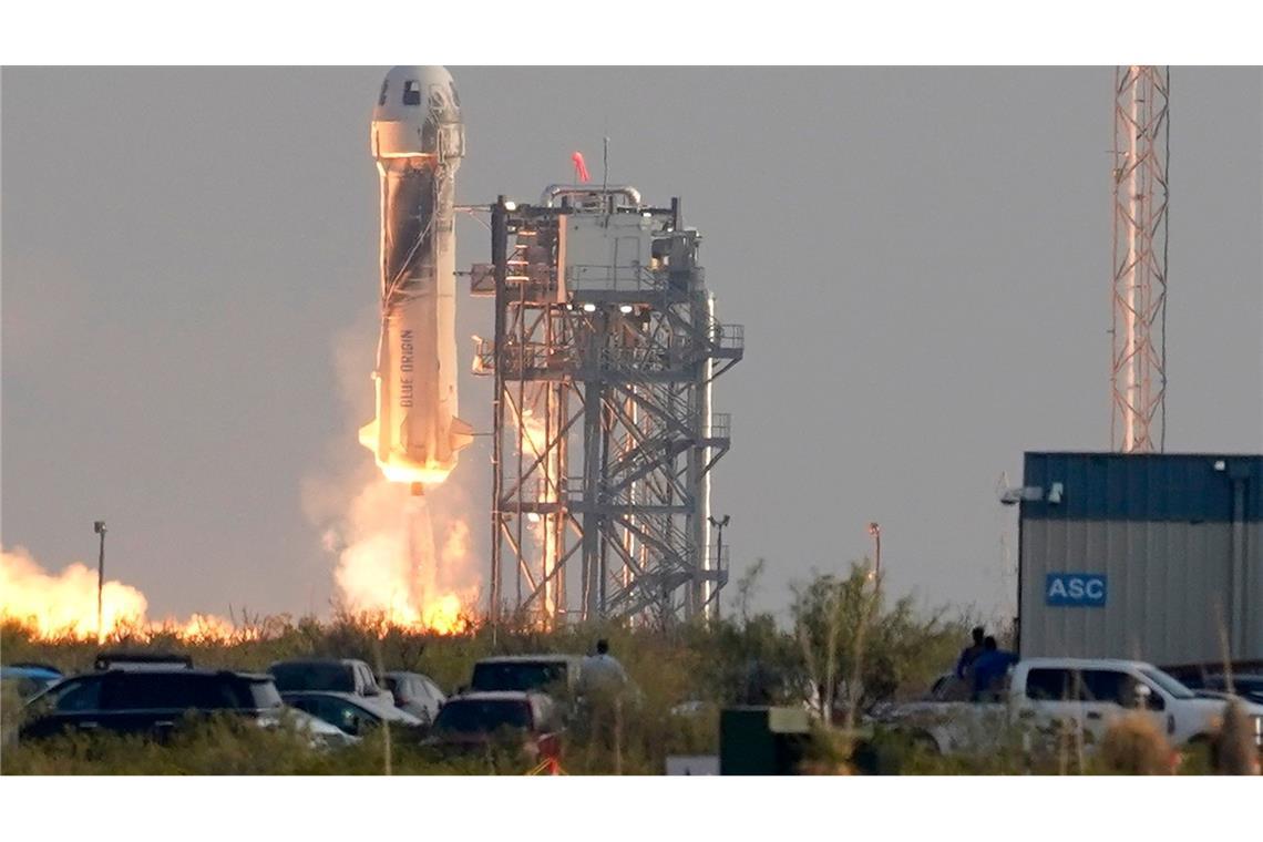 Das All-Tourismus-Programm von Blue Origin soll vorerst ausgesetzt werden. (Archivfoto)