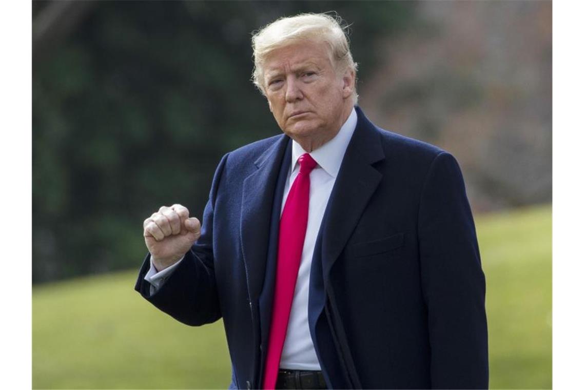 Trump-Impeachment steuert auf wichtige Entscheidung zu Das Amtsenthebungsverfahren gegen US-Präsident Donald Trump steuert auf eine wichtige Entscheidung zu. Foto: Alex Brandon/AP/dpa