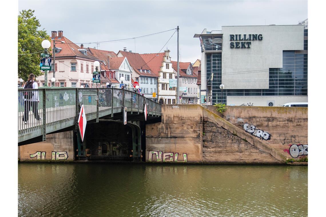 Das Areal der früheren Sektkellerei Rilling am Neckar galt als möglicher Standort für ein neues Konzerthaus.