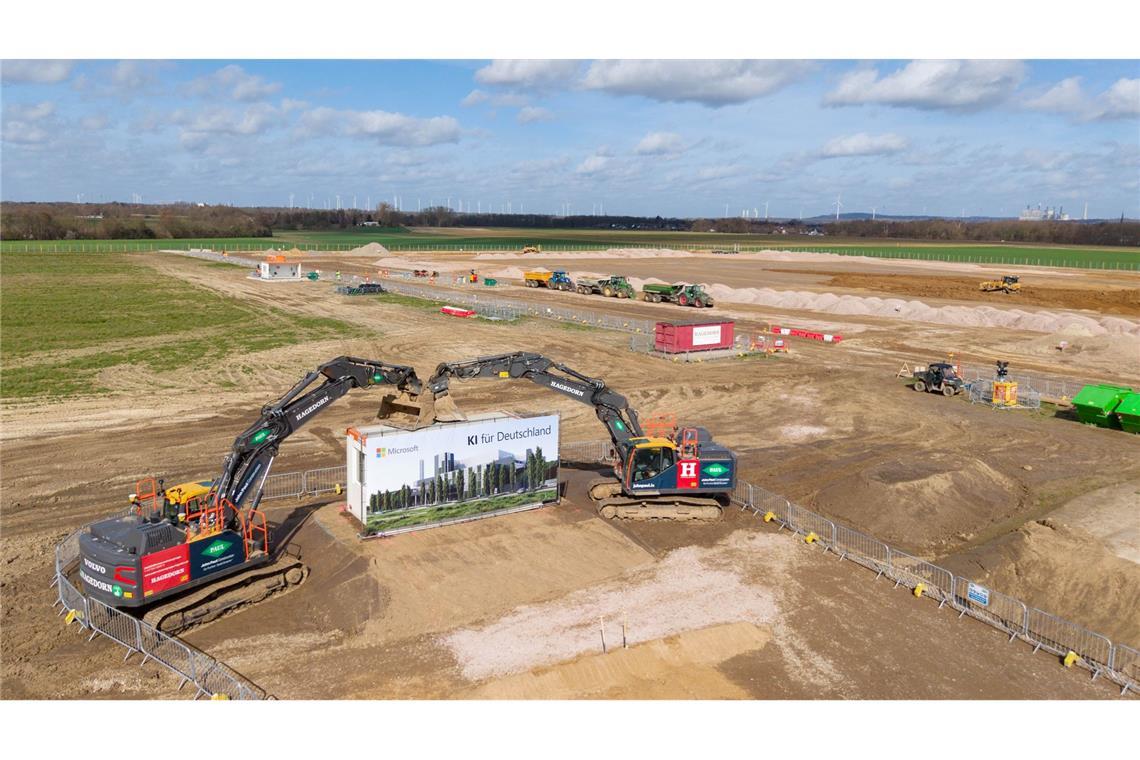 Das Areal in Bergheim ist riesig, im benachbarten Bedburg ist es noch größer.