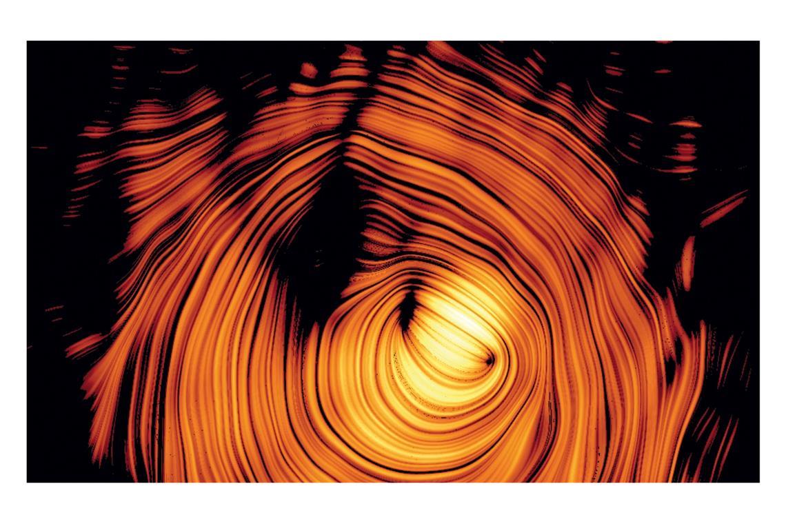 Bild eines kosmischen Jets enthüllt das "Auge von Sauron" Das "Auge von Sauron" hat sich als Name sogar im Fachartikel etabliert.