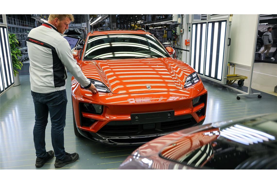 Das auslieferungsstärkste Fahrzeug von Porsche im Jahr 2025: der Macan. (Archivbild)