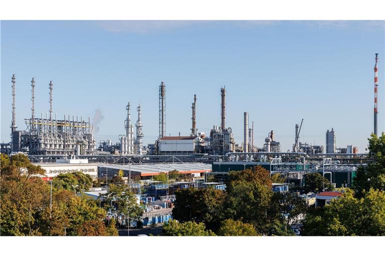 Das BASF-Stammwerk in Ludwighafen