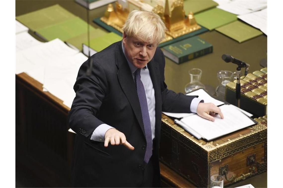 Das britische Parlament verweigert Premier Boris Johnson wieder die Gefolgschaft. Foto: Jessica Taylor/UK Parliament/XinHua/dpa