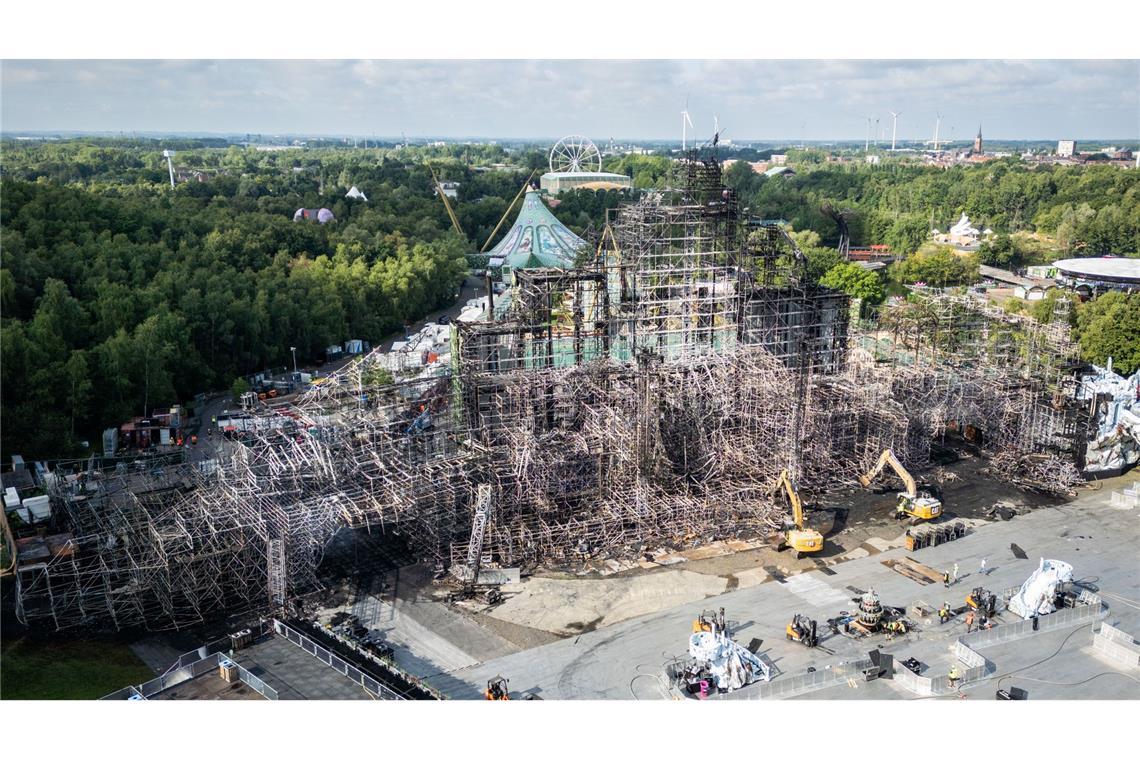 Tomorrowland-Festival startet trotz abgebrannter Hauptbühne