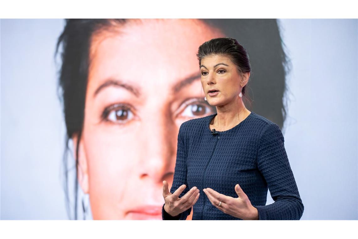 Mehr Staat wagen: BSW will "Infrastruktur-Garantie" Das Bündnis Sahra Wagenknecht hat auf 39 Seiten einen langen Forderungskatalog zur Bundestagswahl formuliert. (Archivbild)