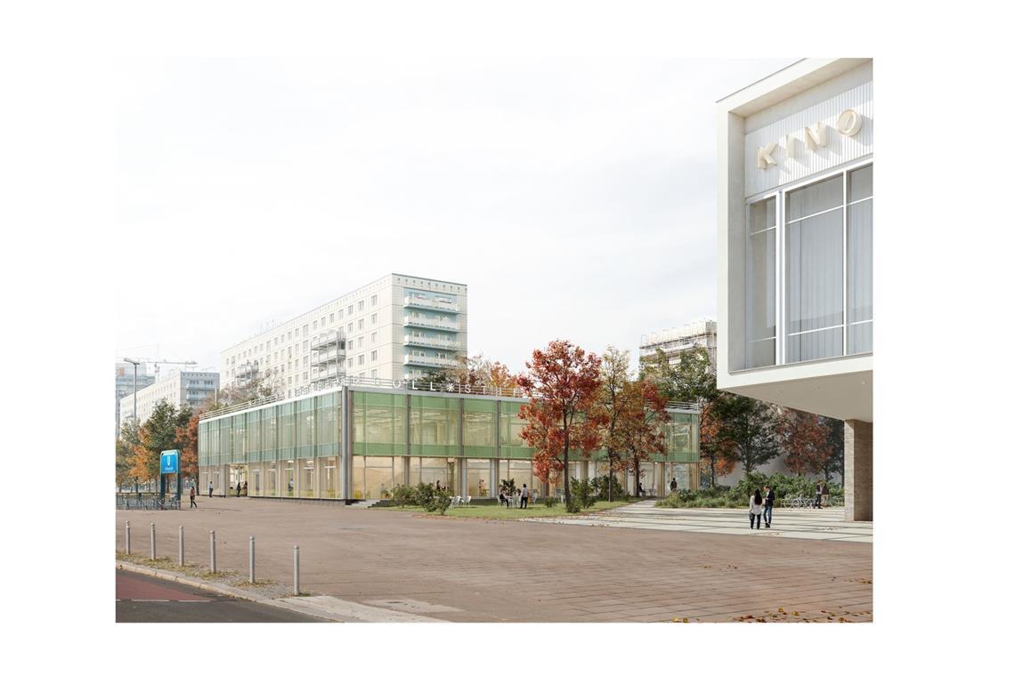 Langlebig und ressourcensparend – diese Stuttgarter Architektur schont die Umwelt Das Büro asp Architekten plant gemeinsam mit LXSY Architekten in der Berliner Karl-Marx-Alleee einen Pavillon ganz im Geiste des zirkulären Bauens.
