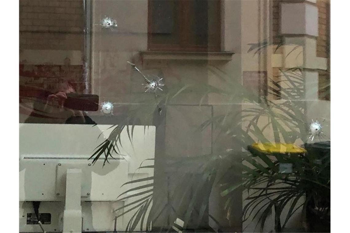 Das Büro des SPD-Bundestagsabgeordneten Karamba Diaby in Halle wurde angegriffen. Foto: Petra Buch/dpa-Zentralbild/dpa