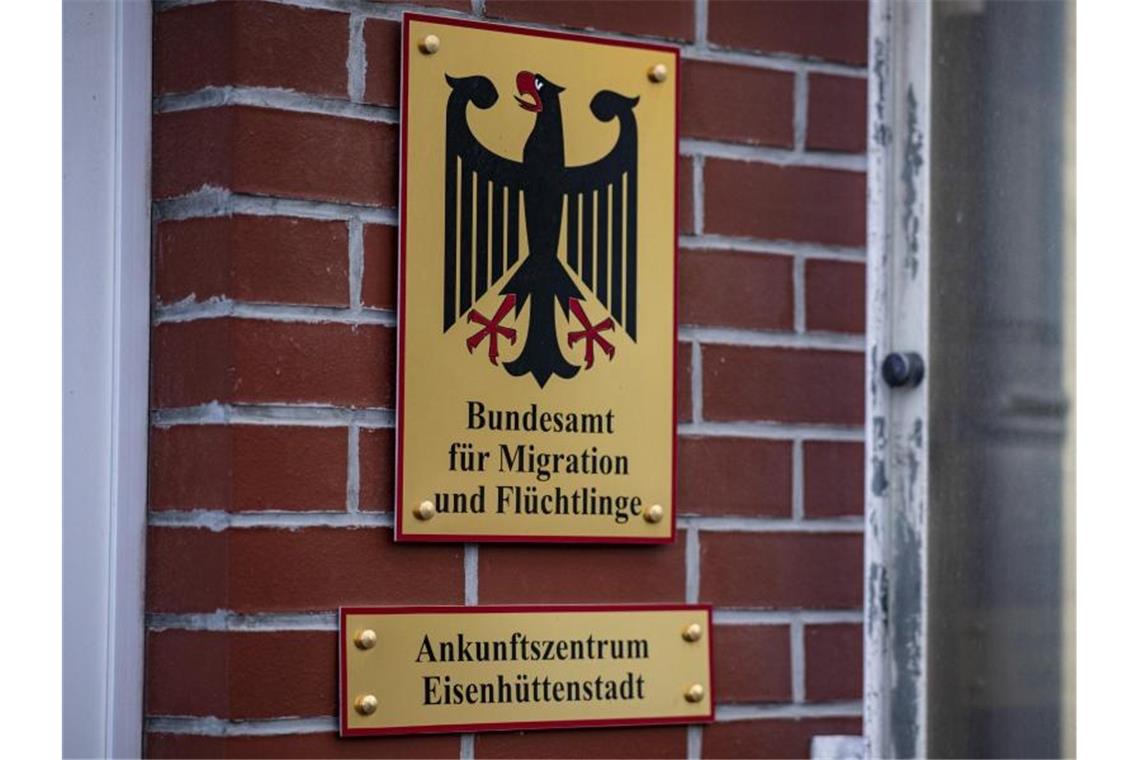 Das Bundesamt für Migration und Flüchtlinge in Eisenhüttenstadt. Foto: Fabian Sommer/dpa