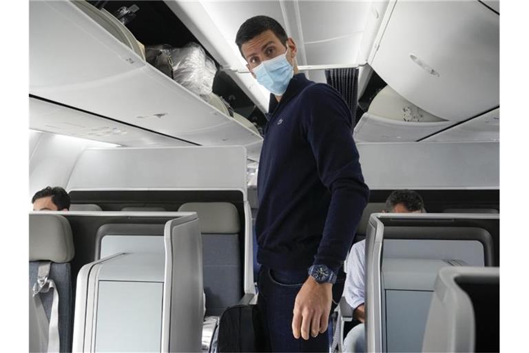 Das Bundesgericht veröffentlichte die Begründung des Gerichtsurteils gegen Novak Djokovic. Foto: Darko Bandic/AP/dpa