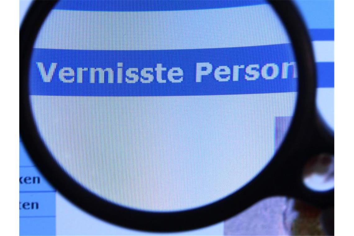 Weniger Vermisstenfälle in Deutschland Das Bundeskriminalamt (BKA) verzeichnet aktuell weniger Vermisste als noch Ende 2019. Foto: Jens Büttner/dpa-Zentralbild/dpa