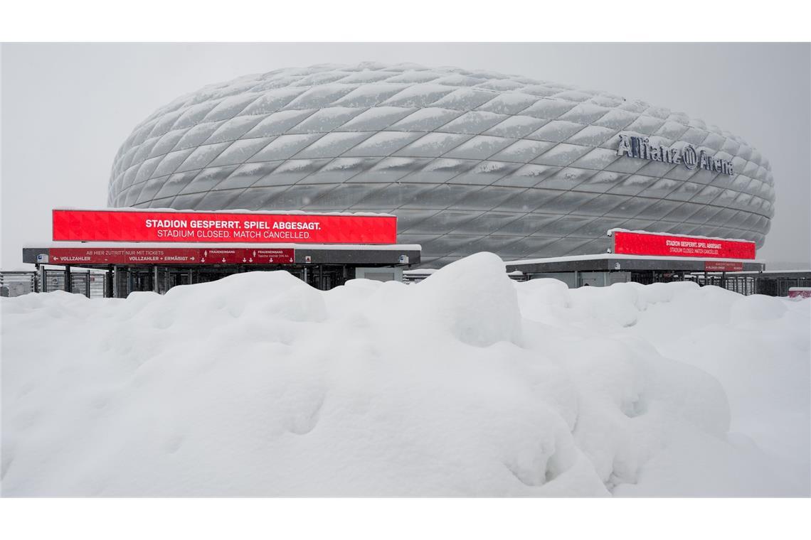 Das Bundesligaspiel zwischen dem FC Bayern München und dem 1. FC Union Berlin wird im Januar nachgeholt.